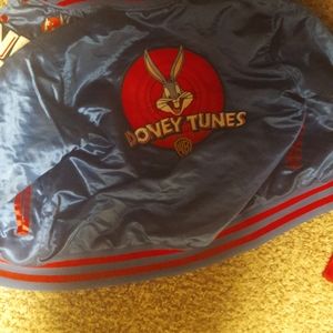 (hgc)looney tunes coat red, blue plus the colors of the characters